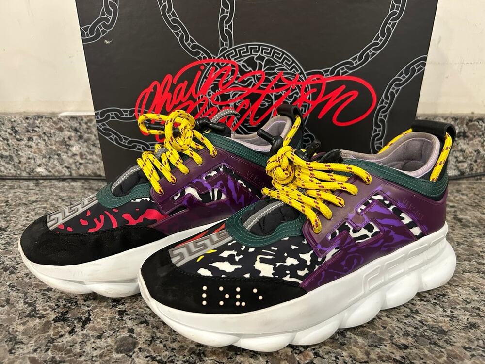 Versace Chain Reaction Women's Sneakers Size 40 EU SPB-SAL (345340)